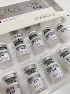CYTOCARE facial meso 516 quita el puffiness y los círculos oscuros debajo de los ojos, piel de las reparaciones y completa arrugas