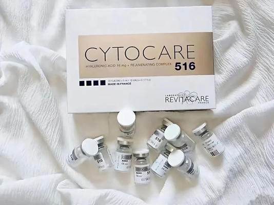 CYTOCARE facial meso 516 quita el puffiness y los círculos oscuros debajo de los ojos, piel de las reparaciones y completa arrugas