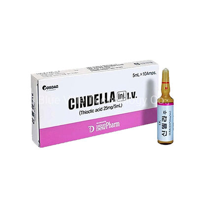 Piel que blanquea vitamina C ácida tióctica del glutatión de Cindella Luthione de la inyección rápidamente para blanquear y para mejorar inmunidad