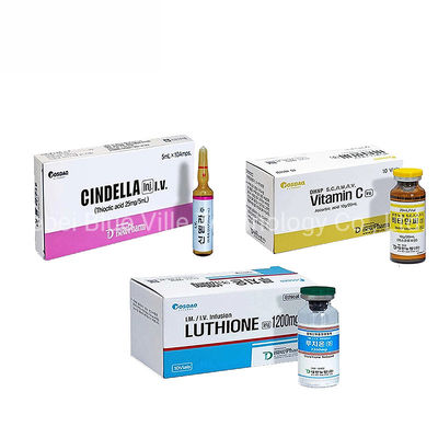 Piel que blanquea vitamina C ácida tióctica del glutatión de Cindella Luthione de la inyección rápidamente para blanquear y para mejorar inmunidad