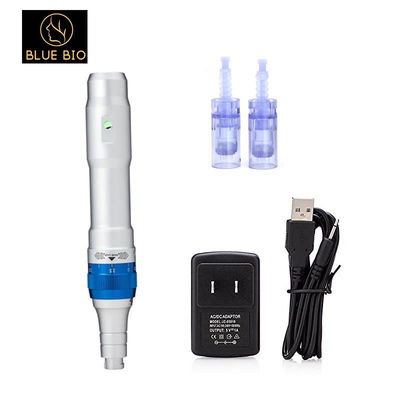 Aguja auto eléctrica 12 de Derma Pen Microneedle Roller A6 portátil