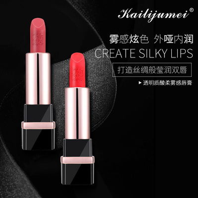 Esmalte del labio de Matte Lipstick Moisturizer Makeup Waterproof del terciopelo de 12 colores